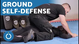 DEFENSE Against Being PINNED Face Down on THE GROUND 👊 KRAV MAGA