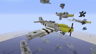 Minecraft WW2 Tutorials: P-51 Mustang