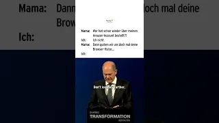Olaf Scholz' Browser-History | heute-show #shorts