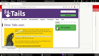 Как подключить TOR на Tails, если TOR заблокирован. Используя VPN и OpenVPN пакет