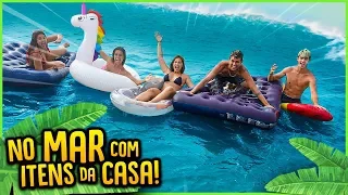 QUEM FICAR MAIS TEMPO NO MAR COM ITENS DA CASA GANHA 5000 R$!! [ REZENDE EVIL ]