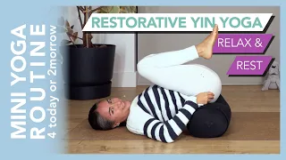 Revitalize Your Body and Mind with a Restorative Yin Yoga - Mini Yoga Routine 4 today or 2morrow