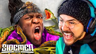 CASTRO REACTS TO SIDEMEN TRY NOT TO MOVE CHALLENGE