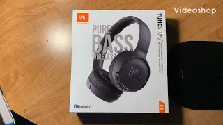 JBL Headphones Tune 510BT Wireless On-Ear Headphones  Unboxing & Review