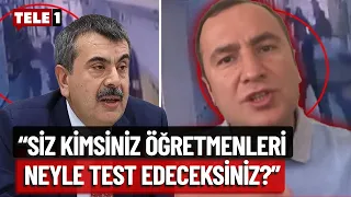 Kadem Özbay'dan Milli Eğitim Bakanı'na sert tepki: O öğretmene atılan yumruğu yüzünde hissetmeli!