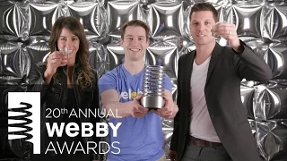 Yeloha's 5-Word Speech at the 20th Annual Webby Awards