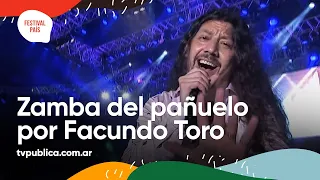 Zamba del Pañuelo por Facundo Toro - Festival País 2022