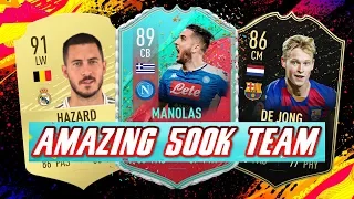 SWEATY 500K *WEEKEND LEAGUE* TEAM FIFA 20 w/ FUT BIRTHDAY MANOLAS! | FIFA 20 500K SQUAD BUILDER!