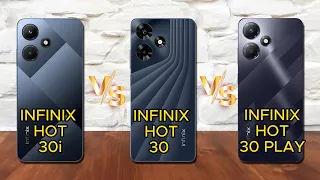 Perbandingan harga & Spesifikasi Infinix Hot 30i vs Infinix Hot 30 vs Infinix Hot 30 Play