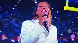 Queen Latifah National Anthem Sunday Night Football 9/10/23