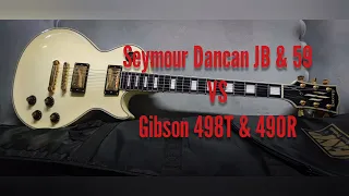 Pickups Comparison Seymour Duncan JB & 59 VS Gibson 498T & 490R