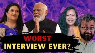 smita prakash non-interviews modi | MEGHNERD REACTS (feat. @ms.medusssa)