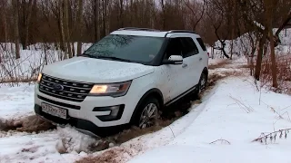 Ford Explorer V6 (рестайл 2017) - Бегемот внушающий ужас своими размерами и звуком