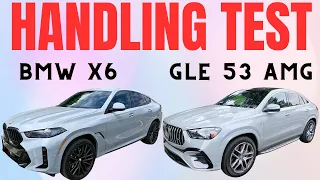 Who Handles Better: 2024 BMW X6 xDrive 40i vs 2024 Mercedes GLE 53 AMG