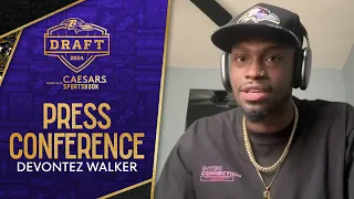 Devontez Walker Introductory Presser | Baltimore Ravens