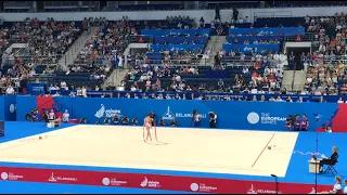 Dina Averina - Ribbon AA European games 2019 Minsk 20.050