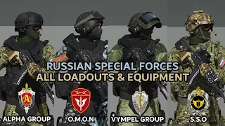 Russian Special Forces/Operation Forces All Uniforms & Loadout #military