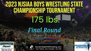 2023 NJSIAA Boys Wrestling State Championship Tournament - 175 lbs. Final Round