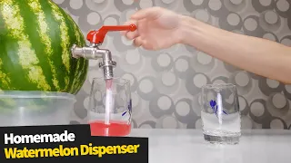 How to Make Watermelon Juice Dispenser | Crafts Ideas 2020