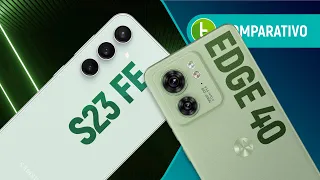 GALAXY S23 FE vs EDGE 40: qual CELULAR MAIS SE APROXIMA de um TOP DE LINHA? | Comparativo