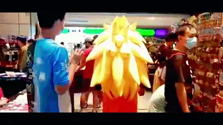 Super Saiyan 3 Goku Cosplay at Cosworld 2023