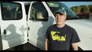 15 PASSENGER VAN to CAMPER VAN Conversion Tour | Ford Econoline with Quadvan 4x4