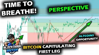 NEARLY THERE! Bitcoin Price Chart Approaches Structure Completion as BTC and Altcoin Market Fall.