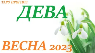 ДЕВА ♍ ВЕСНА 2023🌞 таро прогноз/гороскоп на МАРТ АПРЕЛЬ МАЙ “Картина  вашей Весны”