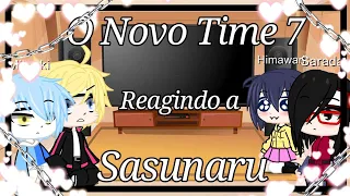 O Novo time 7 reagindo a Sasunaru {contém Yaoi}