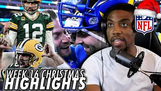 NFL Week 16 (Christmas Day) REACTIONS | Packers Dolphins, Rams Broncos, Bucs Cardinals *Full Stream*