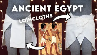 How To Make (And Wear) An Ancient Egyptian Loincloth and Schenti