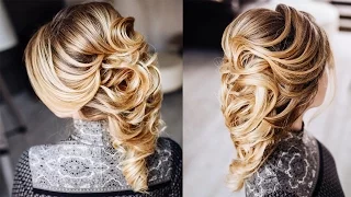 Greek Braid Hairstyle Tutorial, Easy wedding Updo