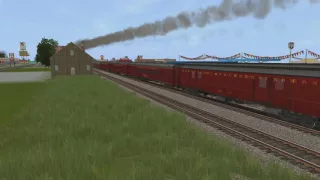 N&W 611 doing OVER 100mph!!! (TS12)