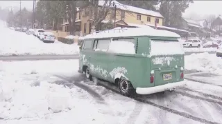 San Diego Storm: Gusty winds, torrential rain, and mountain snowfall