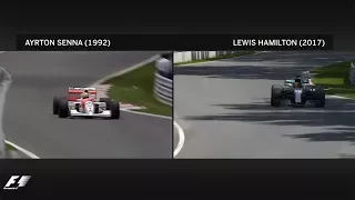 Hamilton and Senna Take Pole in Montreal 25 Years Apart