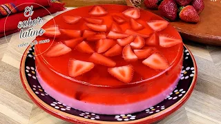 🔴Este Postre Sorprendió a Todos Con Solo 3 Ingredientes Es Fácil y muy Rico