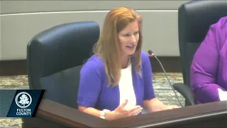 Fulton County Board of Commissioners Meeting - June 2, 2021