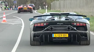 Supercars Accelerating LOUD! SV-J Capristo, 600LT, 812 Novitec, Huracan EVO, BMW M, GT2RS, Project 7