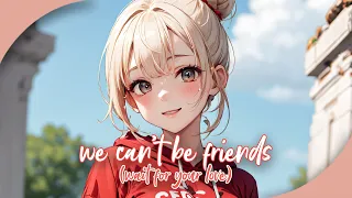 ♪ Nightcore -  we can't be friends (wait for your love) → Ariana Grande [Lyrics]