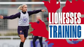 Kirby and Houghton On Target | Shooting Practice, Keeper Training and Mini Matches | Inside Training