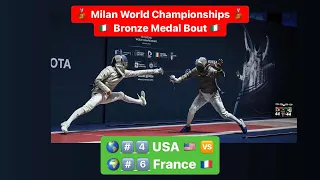 World Championships 2023 SMS TEAM - BRONZE - USA v France