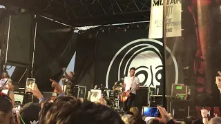 Senses Fail- Calling all Cars @vans warped tour 2018. June 21,2018 in Pomona, Ca