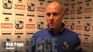 Rob Page Reacts To Fixture Release