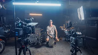 How To Film A Cinematic Two Camera Interview - Behind The Scenes