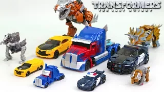 Transformers 5 TLK Legion Mini Optimus Prime Bumblebee Barricade Grimlock Slug Truck Car Robots Toys