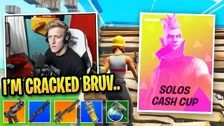 When Tfue Goes *CRACKED MODE* in Solo Cash Cup Tournament!
