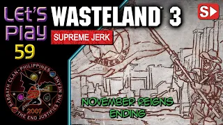 Wasteland 3: November Reigns Ending – Series Finale – Let’s Play 59