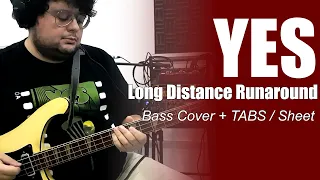 Yes -  Long Distance Runaround (bass cover + tabs and sheet)