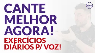 FAÇA TODO DIA: 5 Exercícios para Voz p/ vc Cantar MELHOR! Aula de Canto Grátis (Full Voice Studios)