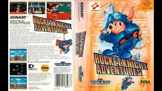 Rocket Knight Adventures (Normal) | [SEGA Genesis/ Mega Drive] ПРОХОЖДЕНИЕ ИГРА СТРИМ 1993 RUS